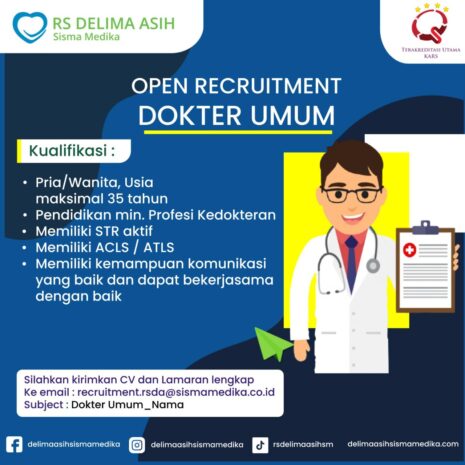 Lowongan Pekerjaan Dokter Umum