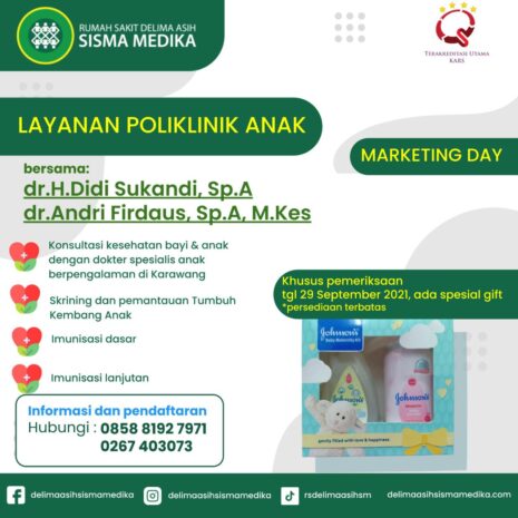 Marketing Day !! Promo Layanan Poliklinik Anak